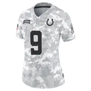 Arctic Camo Women's Nick Foles Indianapolis Colts Limited 2024 Salute to Service Jersey