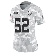 Arctic Camo Women's Samson Ebukam Indianapolis Colts Limited 2024 Salute to Service Jersey