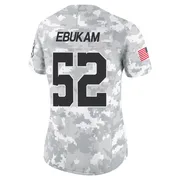 Arctic Camo Women's Samson Ebukam Indianapolis Colts Limited 2024 Salute to Service Jersey