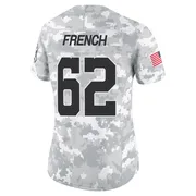 Arctic Camo Women's Wesley French Indianapolis Colts Limited 2024 Salute to Service Jersey