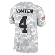 Arctic Camo Youth Adam Vinatieri Indianapolis Colts Limited 2024 Salute to Service Jersey