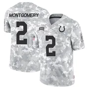 Arctic Camo Youth D.J. Montgomery Indianapolis Colts Limited 2024 Salute to Service Jersey