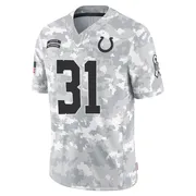 Arctic Camo Youth Daniel Scott Indianapolis Colts Limited 2024 Salute to Service Jersey