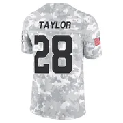 Arctic Camo Youth Jonathan Taylor Indianapolis Colts Limited 2024 Salute to Service Jersey