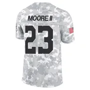 Arctic Camo Youth Kenny Moore II Indianapolis Colts Limited 2024 Salute to Service Jersey