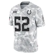 Arctic Camo Youth Samson Ebukam Indianapolis Colts Limited 2024 Salute to Service Jersey