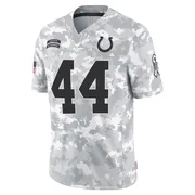 Arctic Camo Youth Zaire Franklin Indianapolis Colts Limited 2024 Salute to Service Jersey