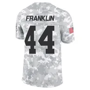 Arctic Camo Youth Zaire Franklin Indianapolis Colts Limited 2024 Salute to Service Jersey