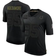 Black Men's Adetomiwa Adebawore Indianapolis Colts Limited 2020 Salute To Service Jersey