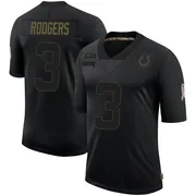 Black Men's Amari Rodgers Indianapolis Colts Limited 2020 Salute To Service Jersey