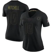 Black Women's Adonai Mitchell Indianapolis Colts Limited 2020 Salute To Service Jersey