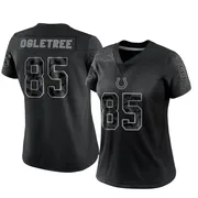 Black Women's Drew Ogletree Indianapolis Colts Limited Reflective Jersey