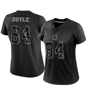 Black Women's Jack Doyle Indianapolis Colts Limited Reflective Jersey