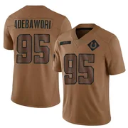 Brown Men's Adetomiwa Adebawore Indianapolis Colts Limited 2023 Salute To Service Jersey