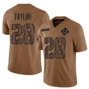 Brown Men's Jonathan Taylor Indianapolis Colts Limited 2023 Salute To Service Jersey