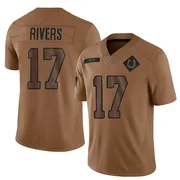 Brown Men's Philip Rivers Indianapolis Colts Limited 2023 Salute To Service Jersey