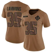 Brown Women's Chris Lammons Indianapolis Colts Limited 2023 Salute To Service Jersey