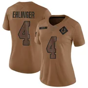 Brown Women's Sam Ehlinger Indianapolis Colts Limited 2023 Salute To Service Jersey