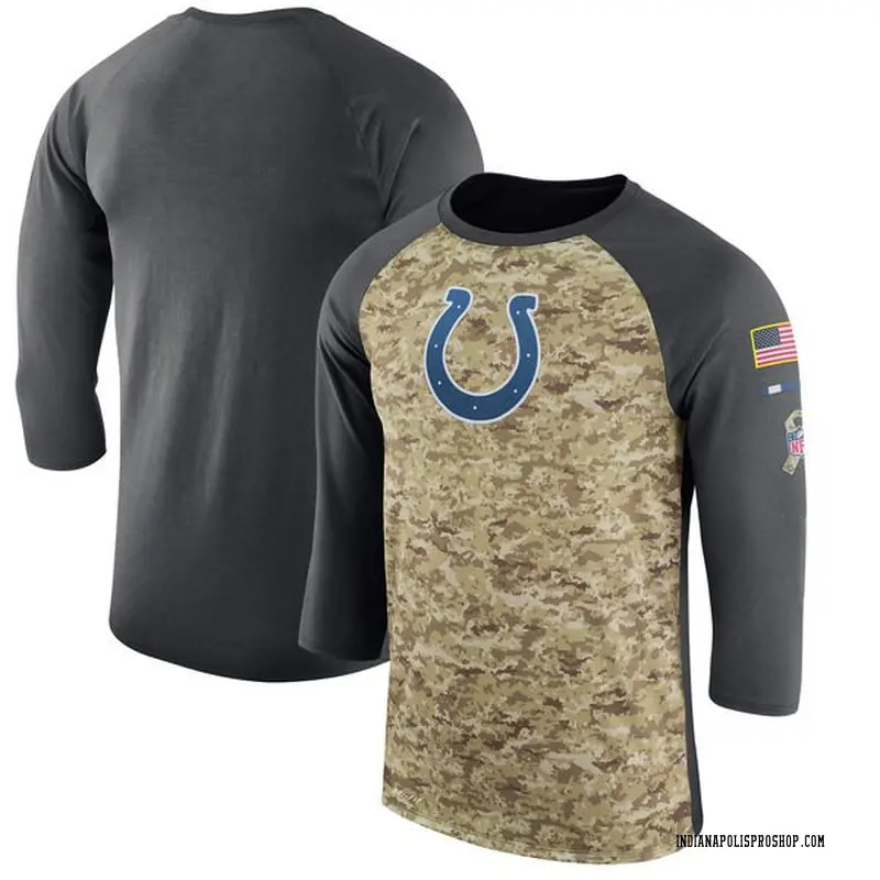 Camo Men's Indianapolis Colts Legend /Anthracite Salute to Service