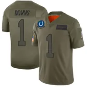 Camo Men's Josh Downs Indianapolis Colts Limited 2019 Salute to Service Jersey