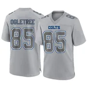 Gray Men's Drew Ogletree Indianapolis Colts Game Atmosphere Fashion Jersey