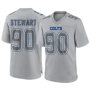 Gray Men's Grover Stewart Indianapolis Colts Game Atmosphere Fashion Jersey