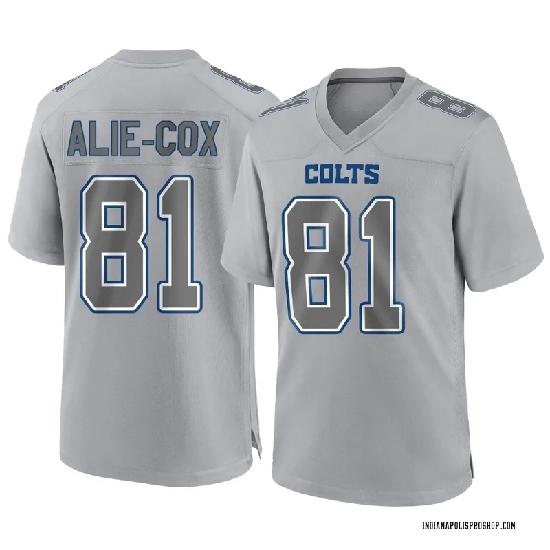 Men's Nike Mo Alie Cox Royal Indianapolis Colts Indiana Nights Alternate Game Jersey Size: Extra Large