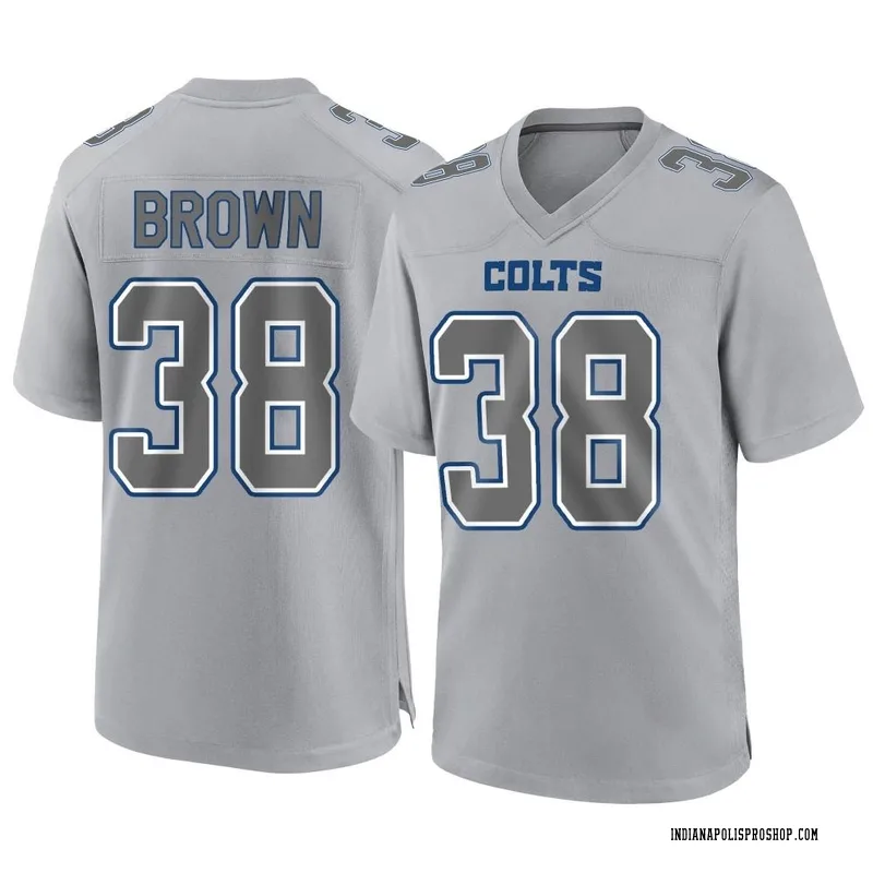 Segun Olubi Youth Nike Royal Indianapolis Colts Alternate Custom Game Jersey Size: Extra Large