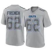 Gray Men's Wesley French Indianapolis Colts Game Atmosphere Fashion Jersey