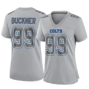 Gray Women's DeForest Buckner Indianapolis Colts Game Atmosphere Fashion Jersey