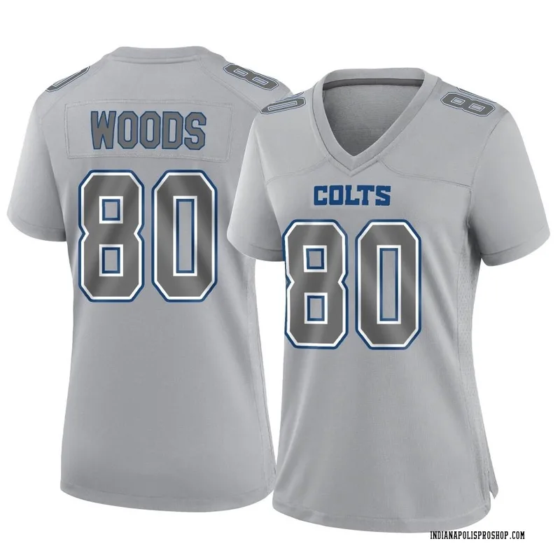 Gray Women's Jelani Woods Indianapolis Colts Game Atmosphere