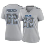 Gray Women's Wesley French Indianapolis Colts Game Atmosphere Fashion Jersey