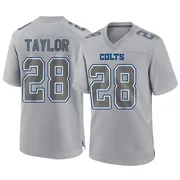 Gray Youth Jonathan Taylor Indianapolis Colts Game Atmosphere Fashion Jersey