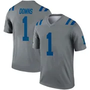 Gray Youth Josh Downs Indianapolis Colts Legend Inverted Jersey