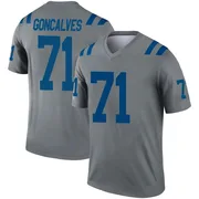 Gray Youth Matt Goncalves Indianapolis Colts Legend Inverted Jersey