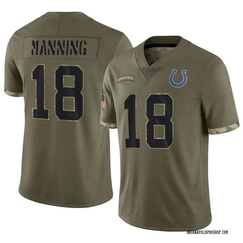 : Peyton Manning Jersey #18 Indianapolis Custom Stitched