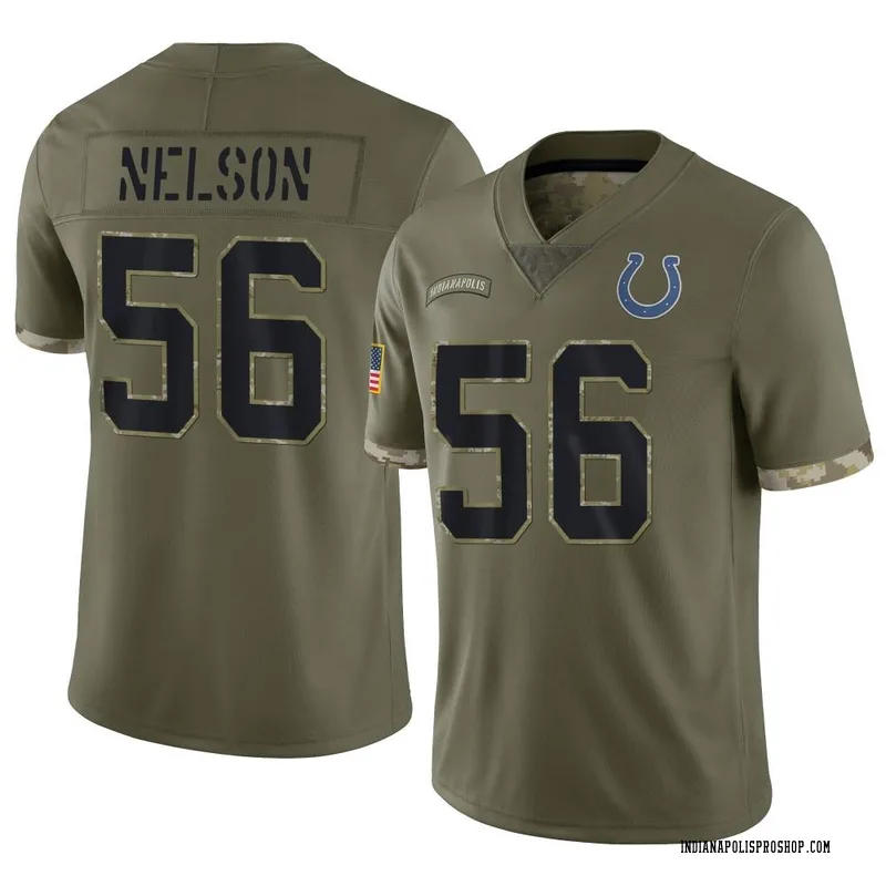 Men's Indianapolis Colts Quenton Nelson Nike Royal Player Game Jersey