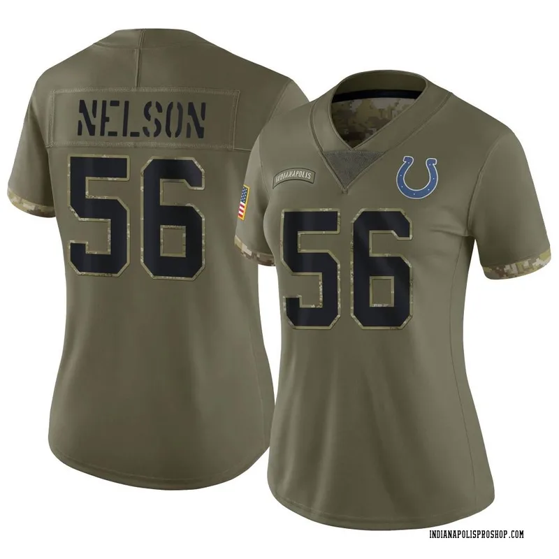 Nike Men's Indianapolis Colts Quenton Nelson #56 Blue Game Jersey