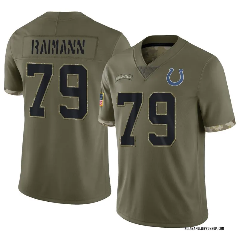 Top-selling Item] Bernhard Raimann 79 Indianapolis Colts White Vapor  Limited 3D Unisex Jersey