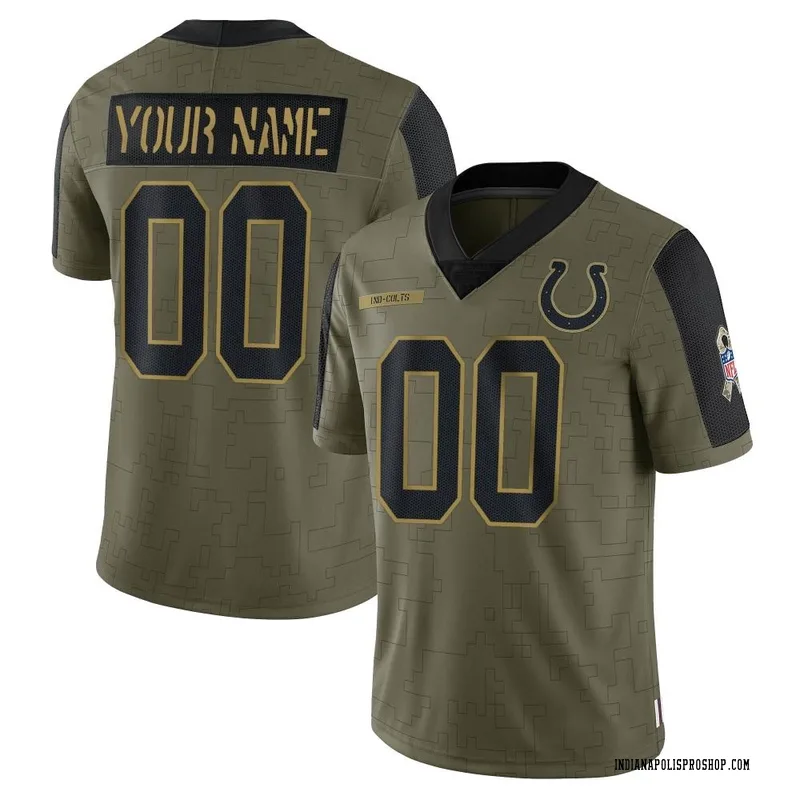 Personalized Indianapolis Colts Stand For The Flag Full Printing Baseball  Jersey - Black - Senprintmart Store