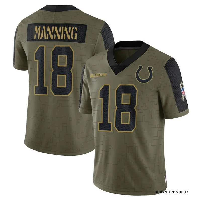 INDIANAPOLIS COLTS PEYTON MANNING BLACK FOOTBALL JERSEY SIZE MED YOUTH –  Bandwagonfanz Sports