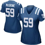 Royal Blue Women's Cameron McGrone Indianapolis Colts Game Team Color Jersey