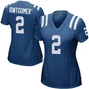 Royal Blue Women's D.J. Montgomery Indianapolis Colts Game Team Color Jersey