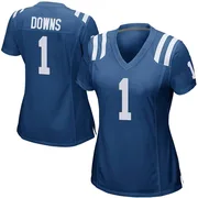 Royal Blue Women's Josh Downs Indianapolis Colts Game Team Color Jersey