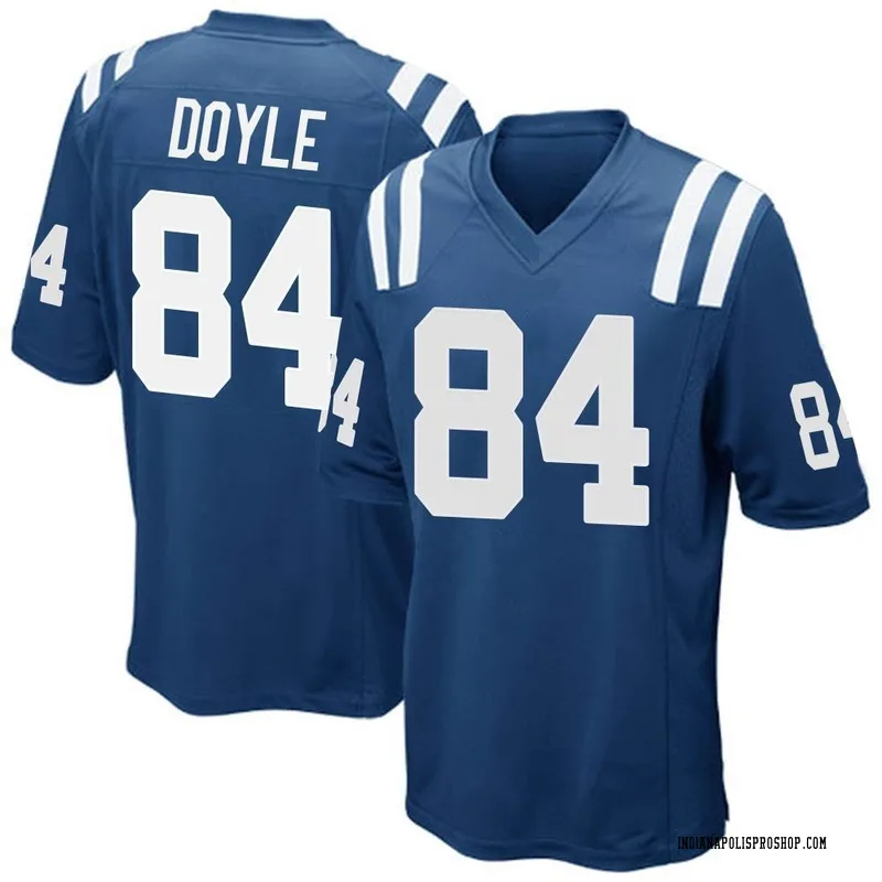 Royal Blue Youth Jack Doyle Indianapolis Colts Game Team Color Jersey