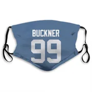 Royal DeForest Buckner Indianapolis Colts Washable & Reusable Face Mask With PM2.5 Filter