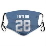 Royal Jonathan Taylor Indianapolis Colts Washable & Reusable Face Mask With PM2.5 Filter