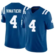 Royal Men's Adam Vinatieri Indianapolis Colts Limited Vapor F.U.S.E. Jersey