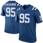 Royal Men's Adetomiwa Adebawore Indianapolis Colts Legend Color Rush Jersey