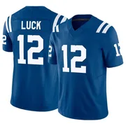 Royal Men's Andrew Luck Indianapolis Colts Limited Vapor F.U.S.E. Jersey